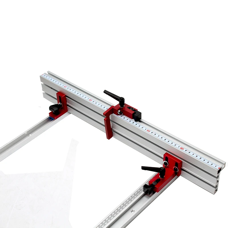 Aluminum Flip Stop Chute Locator for Woodworking and DIY Workbenches