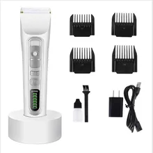 

Electric Cordless Barber Clipper Ceramic Blade Hair Trimmer Precision Hairdresser Head Haircut Machine Quickly Charger Shaving