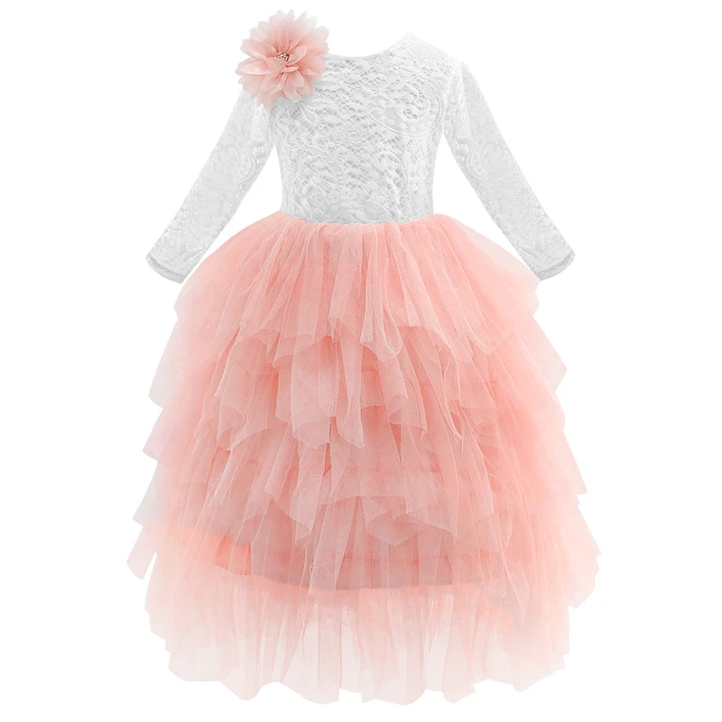 Little Girl Elegant Princess Dress Baby Children's Clothing Tutu Kids Dresses for Girls Clothes Wedding Party Gown Vestidos