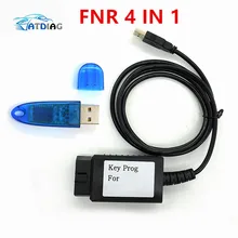 Programador chave o mais novo fnr 4 em 1 usb dongle programação do veículo para f-ord/re-nault/nis-san fnr chave prog 4-em-1 pela chave em branco