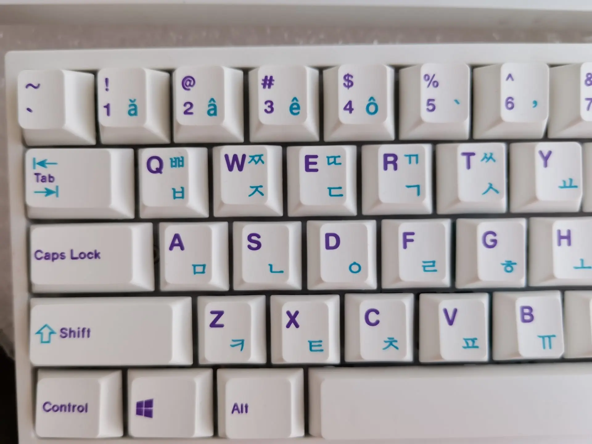 1 conjunto pbt tintura subbed keycap para
