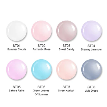 

Newly Nail Polish Jelly DIY Art Long Lasting Manicure Non-toxic Semi-transparent Makeup CLA88