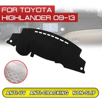 

for Toyota Highlander 2009 2010 2011 2012 2013 Car Dashboard Mat Anti-dirty Non-slip Dash Cover Mat UV Protection Shade