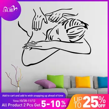 

Lovely Massage Wall Art Sticker Modern Wall Decals Quotes Vinyls Stickers For Living Room Company School Office Decoration