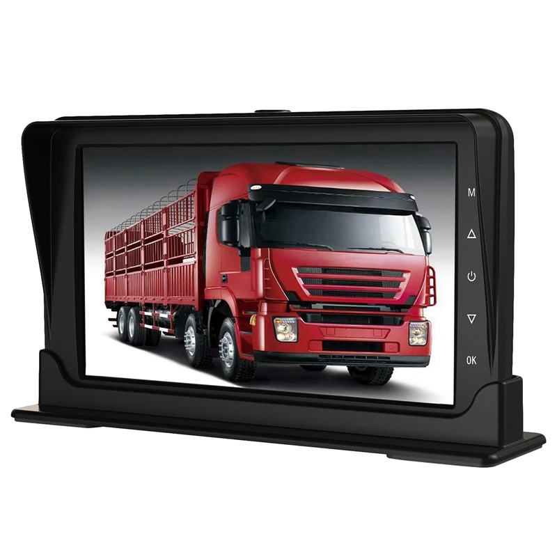 Горячие Новые 7 дюймов ЖК-дисплей проводной автомобильный монитор HD Дисплей проводной обратный Камера парковки Системы вождения Регистраторы для автомобиля зеркало заднего вида Мониторы для T