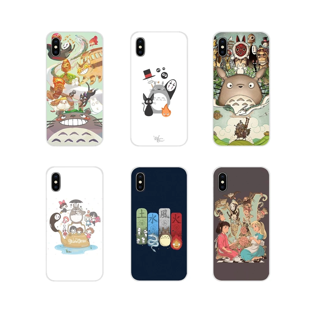 Аксессуары чехлы для телефонов студии ghilii Totoro Huawei G7 G8 P8 P9 P10 P20 P30 Lite Mini Pro P Smart Plus 2017