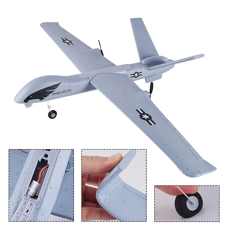 Радиоуправляемый самолет Z51 Predator 2 4G 2CH 660 мм Wingspa Беспроводное управление