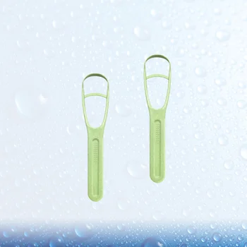 

2Pcs Tongue Cleaners Tongue Scraper Brush Effective Tongue Cleaning Brush Oral Health Care Tools Tongue Accessories for Bathroom