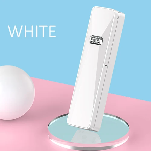 White Wire Control USAMS Мини Bluetooth беспроводной селфи-палка провод-контроль светодиодный 3,5 мм проводной селфи-палка светодиодный свет селфи-палка для iPhone samsung - Цвет: White Wire Control