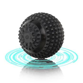 

New Style Silica Gel Massage Ball Electric Massage Ball Yoga Ball Plantar Massage Relaxing Muscle 4-Speed Adjustment