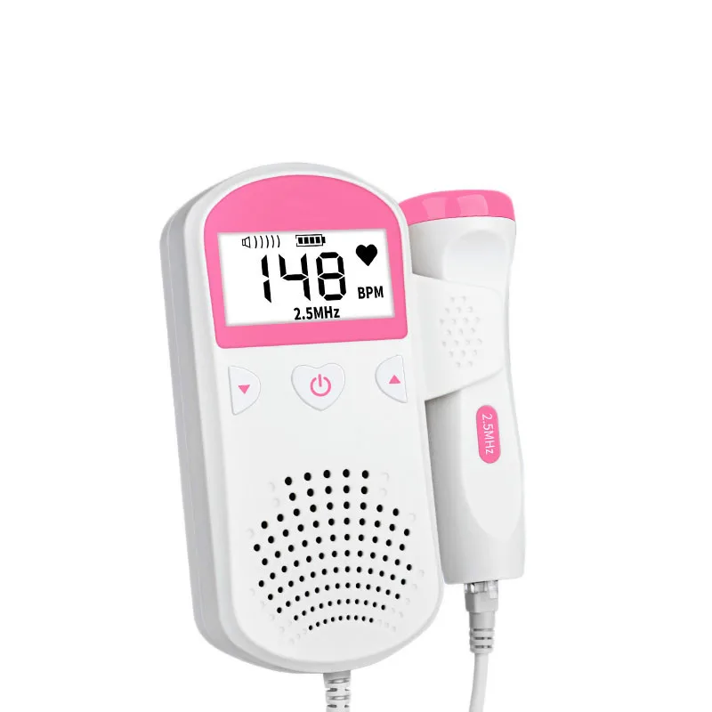 

Doppler listen baby monitor fetal monitor right test medical no radiation pregnant women household quickened the stethoscope