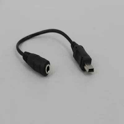 Мини USB мужчина к 3,5 мм Jack для аудиокабеля с разъемом типа "мама" шнур для Motorola V3 аудио адаптер для кабельного шнура