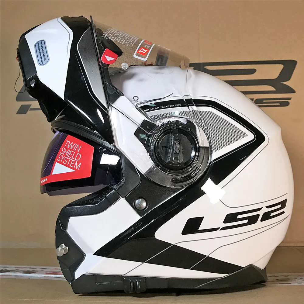 LS2 FF325 STROBE Flip Up Motorcycle 