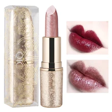 

Moisturizing Lipstick Pearlescent Lipstick Fashion Sexy Popular Waterproof Non-Stick Cup Long Lasting Easy Makeup Lip Makeup 1pc