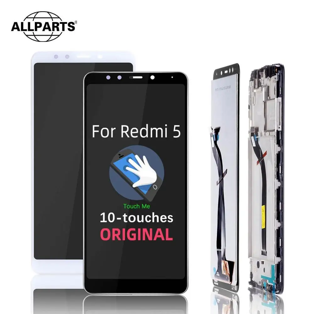 5.7 &quot720 x 1400 Дисплей для Xiaomi Redmi 5 ЖК экран LCD MDG1 MDTI с рамкой Запасные части|Экраны