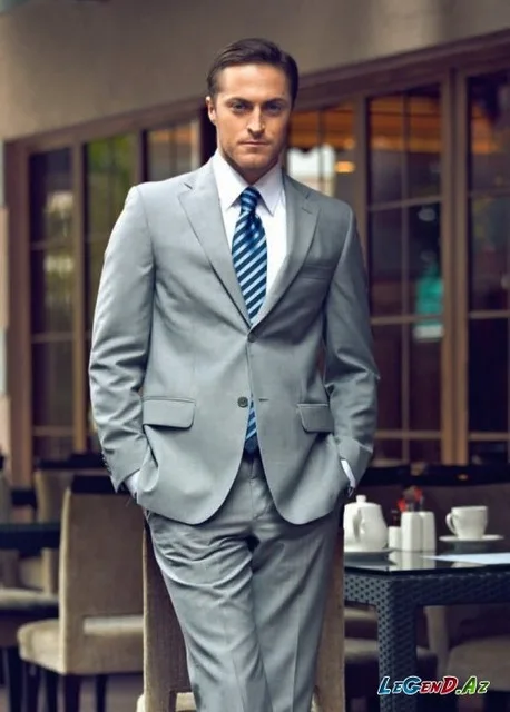 

Daily Gray Men's Suit Wedding Dress 2pcs (Jacket + Pants) Formal Slim Fit Modern Suit Blazer Custom Men's Suit Suit 440