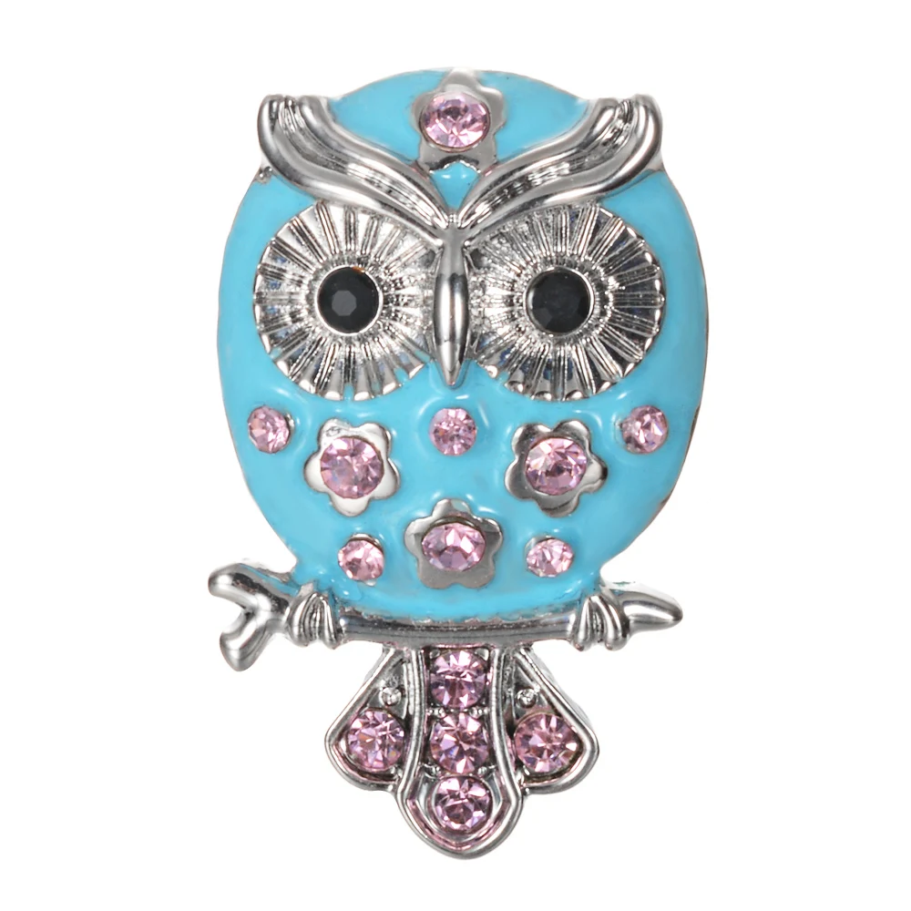 Новые Имбирные застежки для ювелирных изделий античные кристаллы в виде совы 18