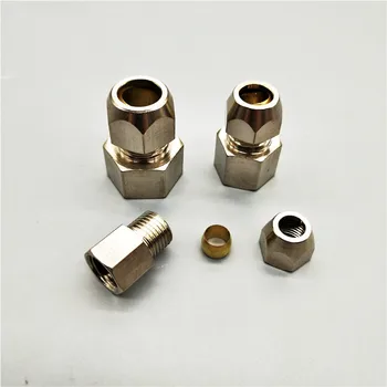

Copper tube Tubing compression sleeve crimping joint pipe 468 1012 mm internal thread M14x1.5 m20x1.5