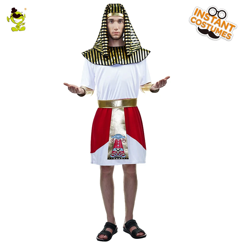 Adult Male Ancient Egyptian Costumes Halloween Cosplay Men's Classic