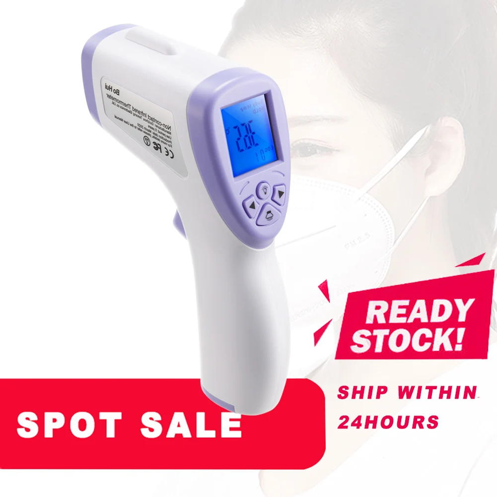 

Multifunctional Baby / Adult Digital Terminal Infrared Forehead Thermometer Portable Non-Contact Termometro High Quality