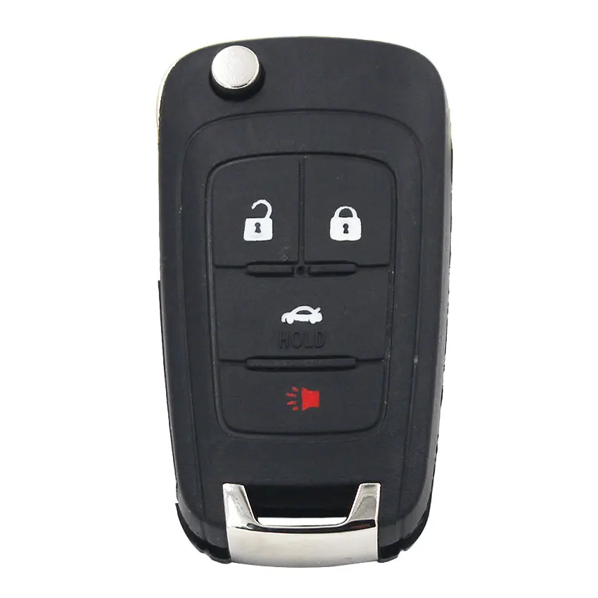 4 кнопки дистанционного ключа для Chevrolet Malibu Cruze Aveo Spark Sail 315/433 МГц ID46 чип 3 + 1 кнопка
