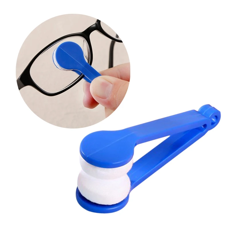 

New 2019 Travel Accessories Glasses Sunglasses Cleaning Brush Strument Mini Multifunction Packing Organizers 5 Colors