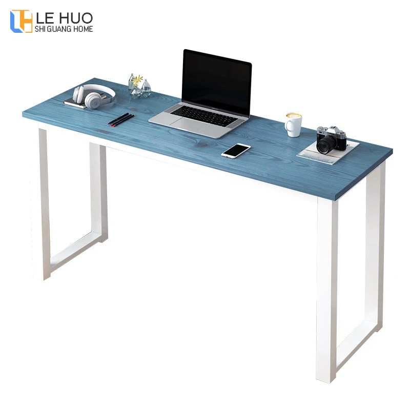 

Nordic Wooden Laptop table mobile computer office desk Living Room Entrance long table fashion Office Furniture