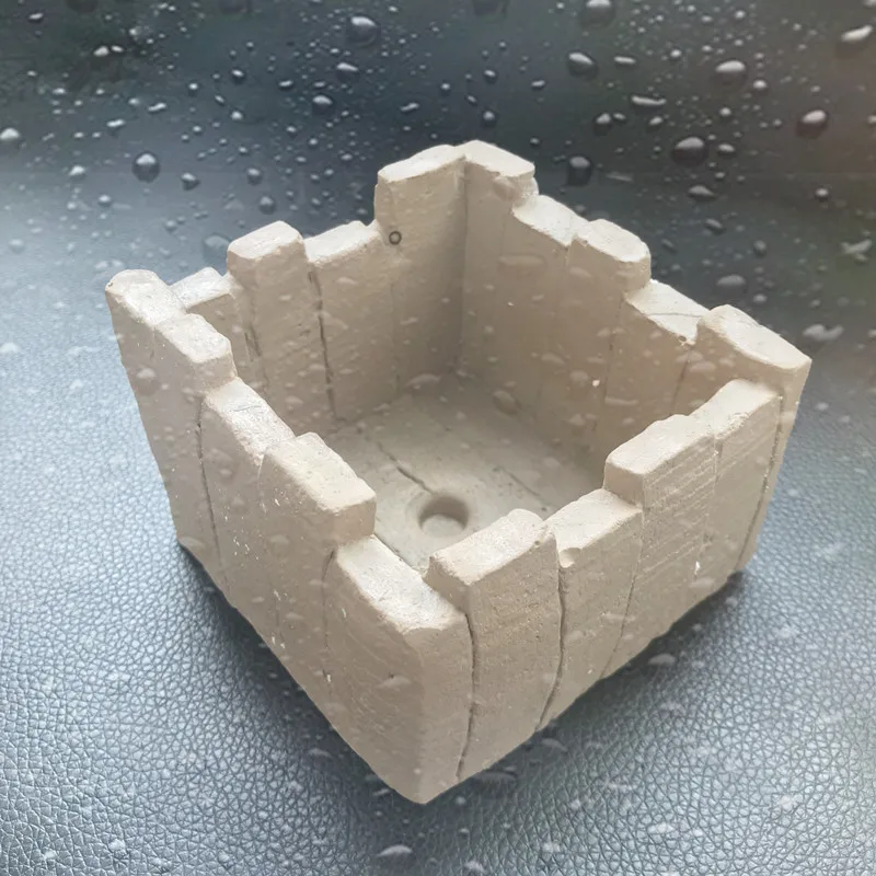 Board Connecting Square Flower Pot Silicone Cement Mold for Balcony Decoration Desktop Ornament Concrete Planter Molds | Дом и сад