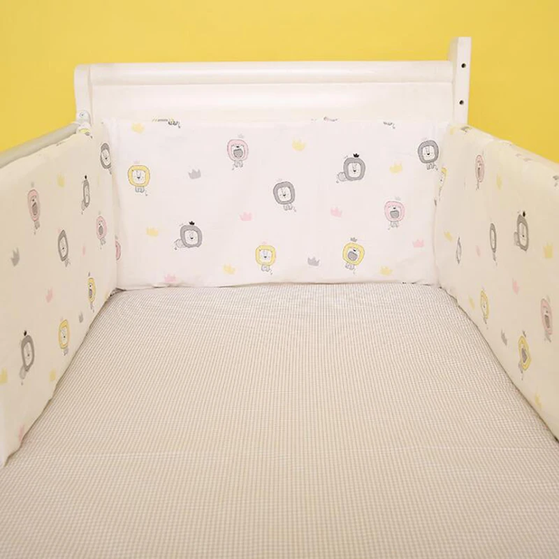 Детская кроватка для новорожденных, подушка для колыбели, Защитный протектор для детской кровати, бамперы, постельный принадлежности подушки, детская кровать, Защитные подушки - Цвет: BWZ007A
