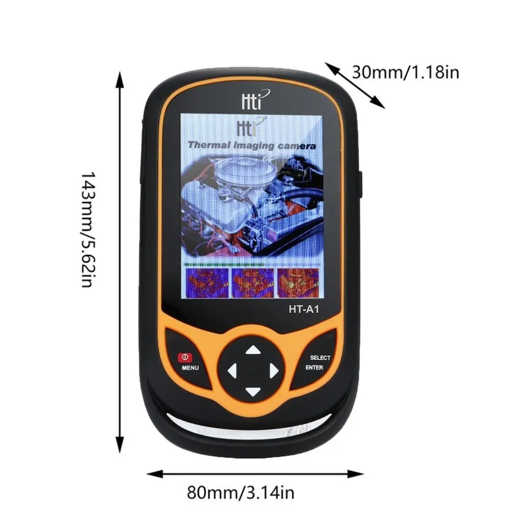 Портативная HT-A1 TFT дисплей экран тепловая инфракрасная Imager камера 320*240 HT-A2 обновления для охоты на открытом воздухе - Цвет: HT-A1