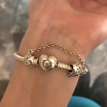 

Designer jewelry friendship bracelets moment snake chain original 925 beads charm bracelet women jewelry making