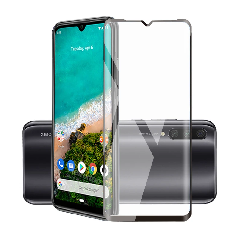 Защитное стекло для xiaomi mi a3 закаленное 3D защита экрана на xaomi xiomi a 3 защитная