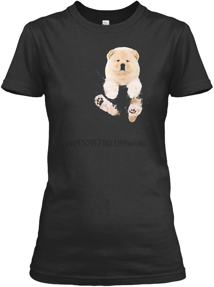 

Men T Shirt chow chow pocket t-shirt dog lover dog Women T-Shirt