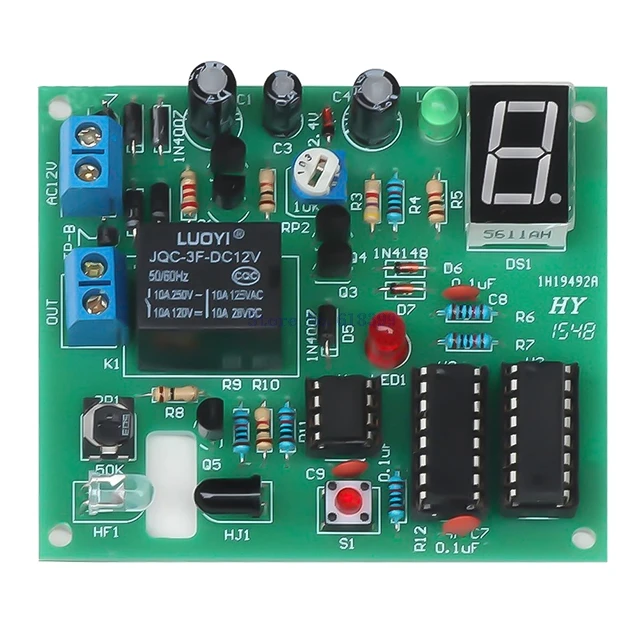 

A7-- DIY Kits Object Flow Counter Electronics Circuit Suite Competition Kit Industrial Product Material Counter Parts