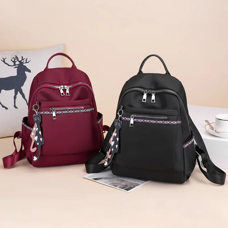 

2019 New Anti-theft Oxford Cloth Large-capacity Backpack Korean Version of Simple Joker Fashion Travel Bag
