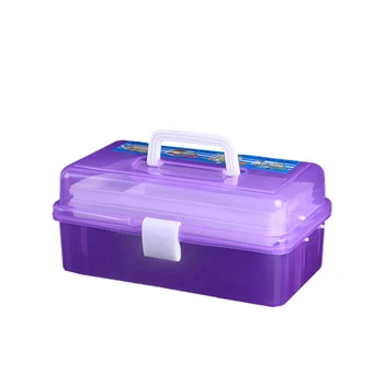 

1Pc 3 Layers Multifunction Cosmetic Storage Organizer Repair Tool Components Case Box