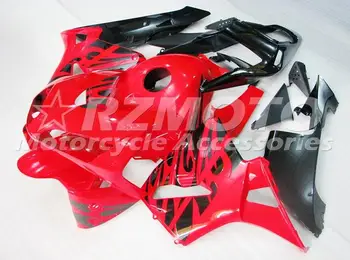 

Injection Mold New ABS Motorcycle Whole Fairings Kit Fit for HONDA CBR600RR F5 2003 2004 03 04 Bodywork set Red black nice