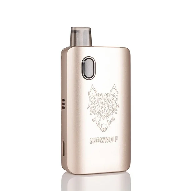 champagne gold Новейший Snowwolf Afeng Mod 22 Вт Pod Kit питание от одной батареи 18650 с MTL& DTL Vaping style vape kit - Цвет: champagne gold