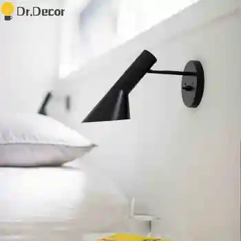 

American Industrial Wall Light for Cafe Restaurant Nordic Wall Sconce Light Fixtures Bedroom Bedside Wall Lamps Indoor Lighting