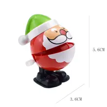 Рождество Заводной прыжки Санта Клаус механические развивающие игрушки игры поставка