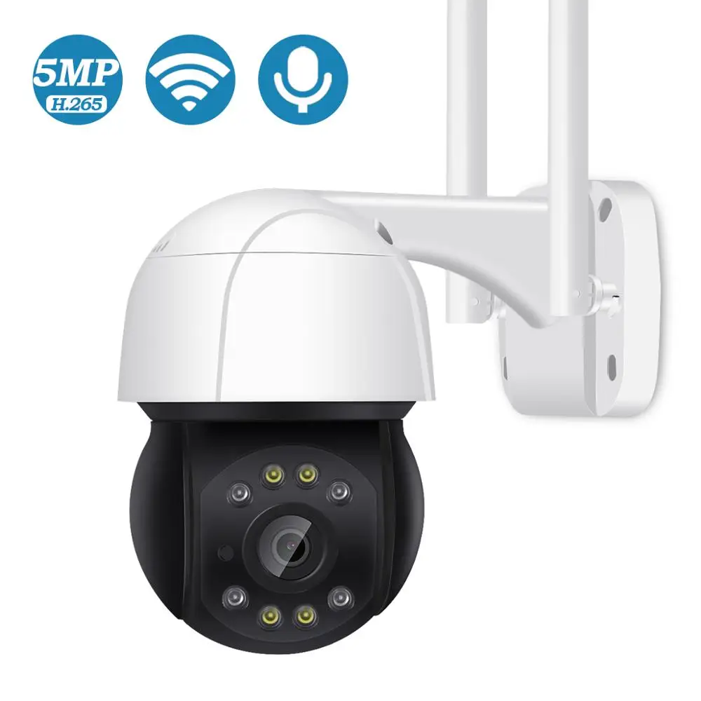 5MP 3MP 2MP FHD WiFi камера Обнаружение движения автоматическое отслеживание