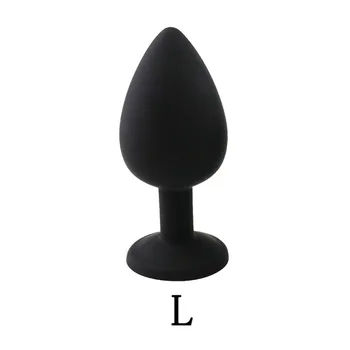Soft SM Erotic Silicone Anal Plug Butt Unisex Bdsm Bondage Stopper Adult Game Prostate Massager Sex Toy For Men/Women Couples 3