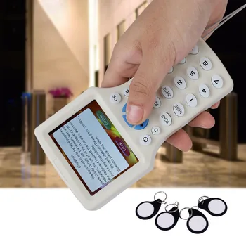 

ID/IC Reader Writer​​ Multifunctional Copy Encrypted NFC Smart Card 9 Frequency RFID Copier With USB Cable IC/ID Copiers