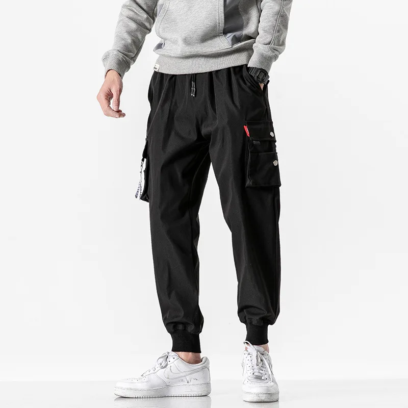 

2020 Spring New Style Japanese-style Shadowless Wall Large Size Workwear Sports Ninth Pants M-5x Hk2007