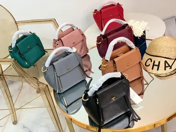 

796Women High Quality Cowhide Leather Travel Bags Brand Designer Tassel Shoulder Bag Ladies Sling Bag Elegant Clutches Totes Bag