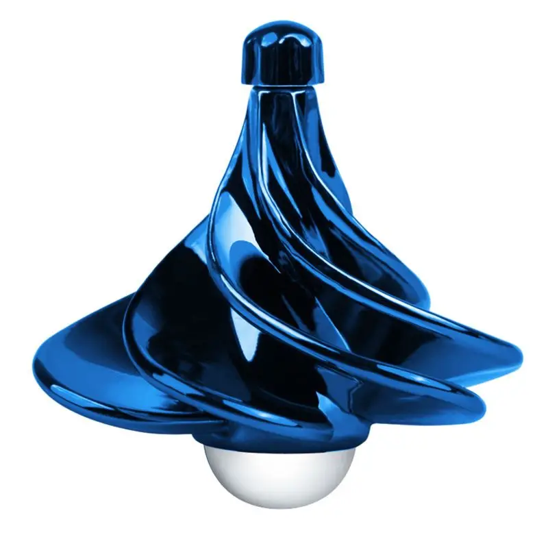 Ветер Spinner EDC Blow Figet Spinner Настольный волчок игрушки для снятия стресса - Цвет: F