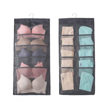 

Multifunction Hanging Storage Bag Multi-storey Bra Underwear Pouch Wardrobe Organizer Clothing Pocket Hanging Breathable Bag