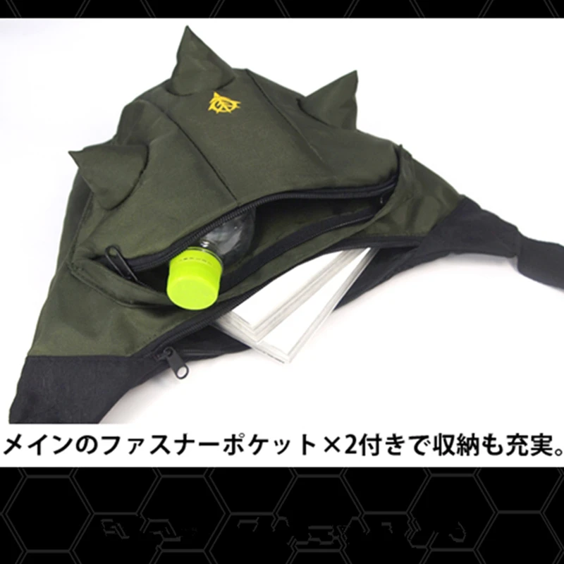 2019 Hot Japan Anime Gundam Char Aznable Man Woman Adult Zaku Shoulder Bag Men Canvas Messenger Bags Wholesale Casual Bag