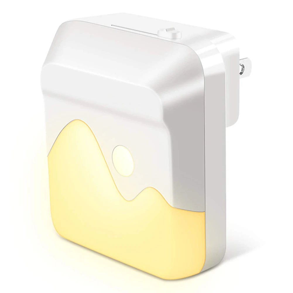 

Dimmable LED Night Light with Auto Dusk to Dawn Sensor for Nursery Bedroom Hallway Stairs _WK
