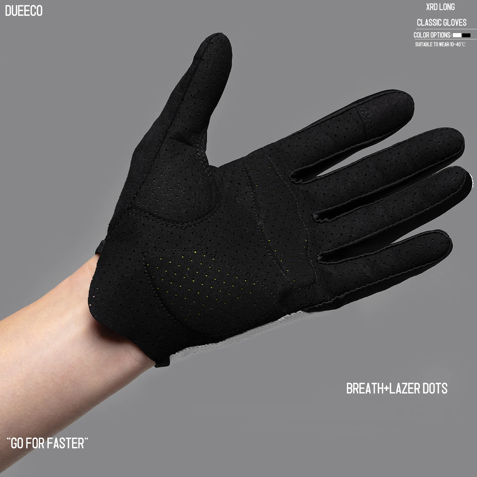 DUEECO Cycling Gloves Bike Gloves Bicycle gloves-Full Finger MTB MX Gloves XRD Pad Shock Absorbing Non-Slip Touch Screen Design 2